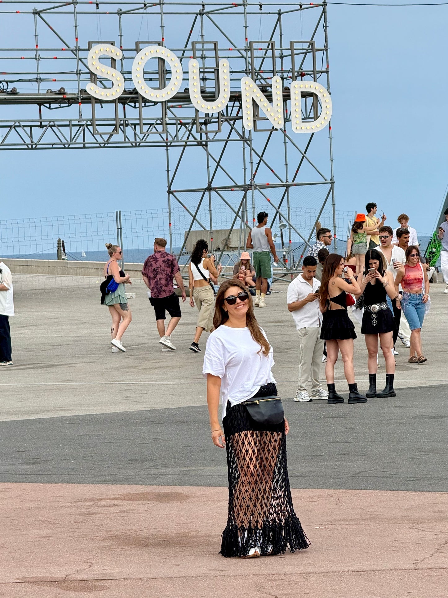 Macrame Fringe Skirt