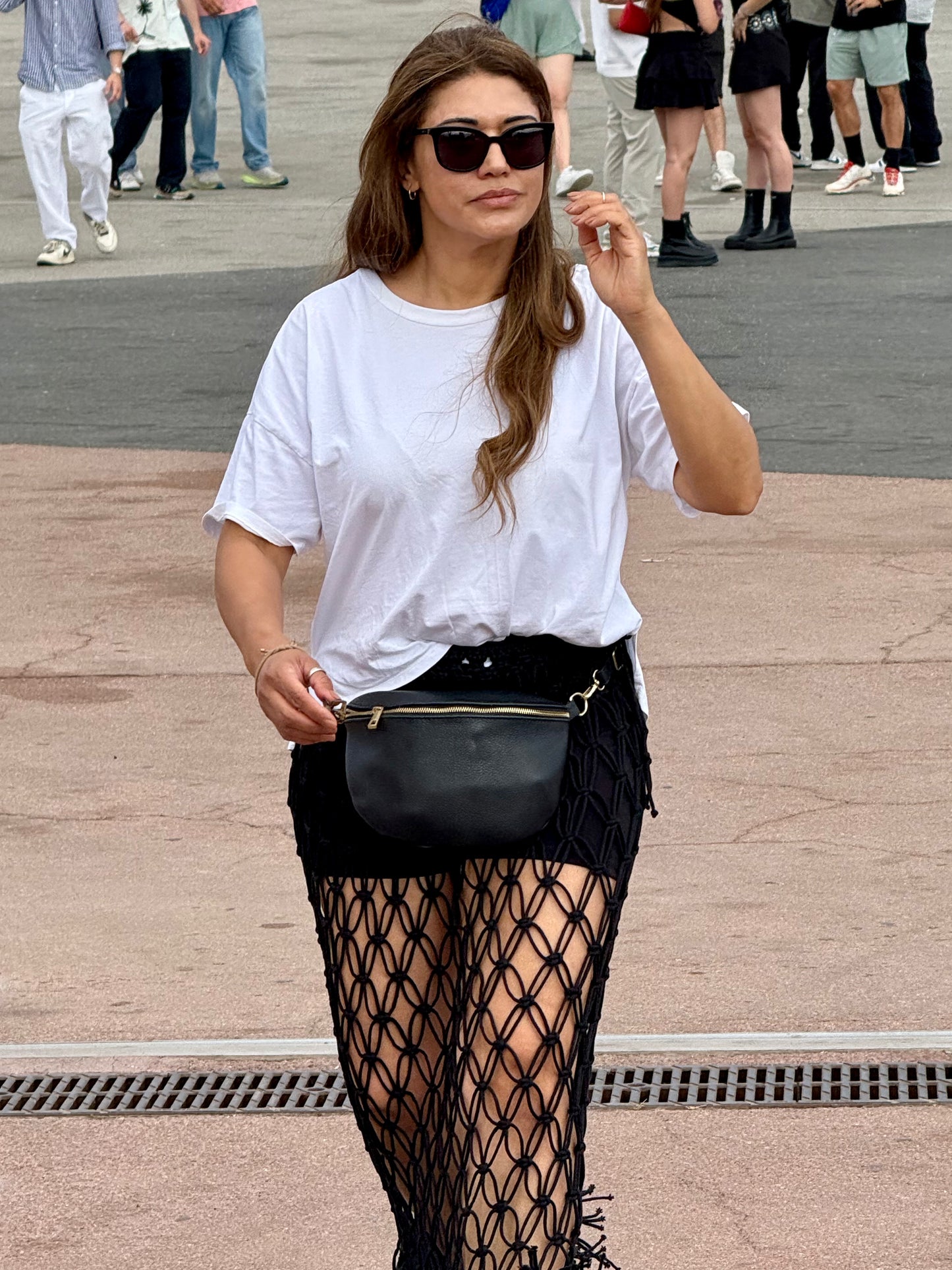 Macrame Fringe Skirt